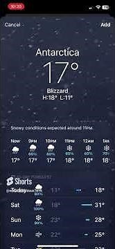 My Rare iOS weather animations collection
