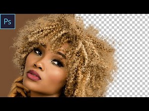How To Select Hair Using Channels & Calculations In Photoshop (3 Min)