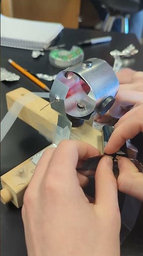 DIY Electric Motor with Rectangular Coil and Circular Armature