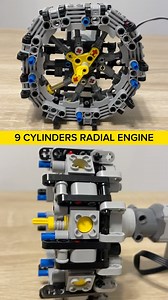 7.3K views · 37 reactions | Radial Engine Demonstration #lego #technic #legotechnic #mechanical #diy #mechanism #legotechnicmoc #legofan #engineering #engine #radialengine #enginediy #diy | Bricks Master Builders | Facebook