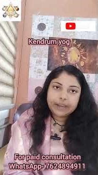 Kendrum Yog Truth 😱 Why This Dangerous Yog Causes Struggle & How to Fix It! #vedicastrology #jyotish