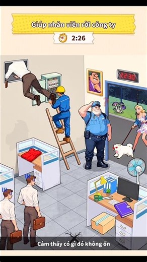 Giải trò chơi tu duy vui nhộn Trốn thoát Bảo vệ #gameplay #gaming #haihuoc