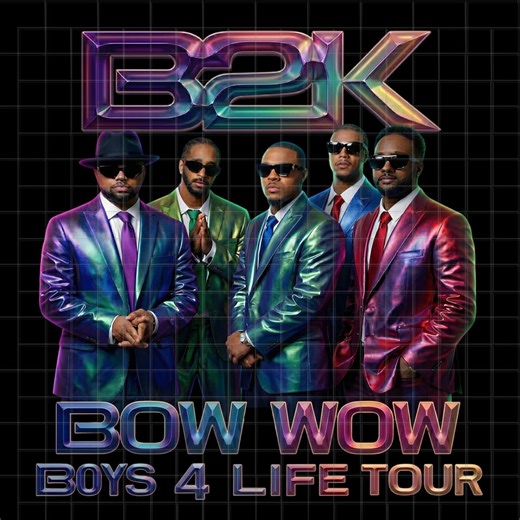 B2K Bow Wow Boys4life Tour PNG File : B2K Concert 2026 Tshirt Design ( Digital Download) - Etsy