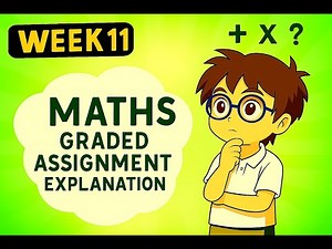 Week 11 Maths Graded Assignment Solved | IIT Madras Online BS Degree