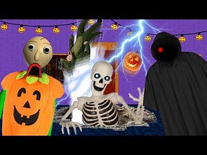 Baldi Throws A Halloween Party