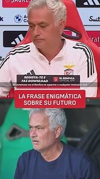 Will he return to Real Madrid? Mourinho's ambiguous response to the rumors.