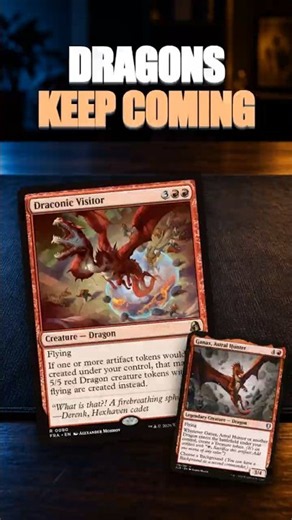 Draconic Visitor Can Kill with Ganax and Impact Tremors #EDH #cEDH