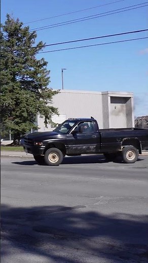 Bed Stack & Black Smoke⬛2nd Gen Cummins DODGE RAM #shorts