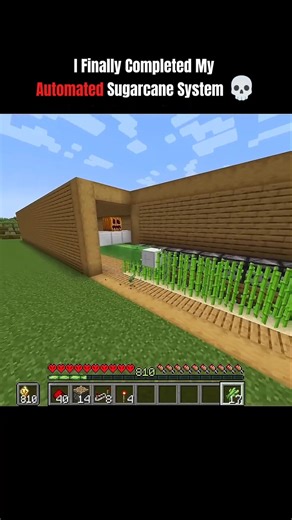 I Finally Automated My Sugarcane Farm 💀 #shorts