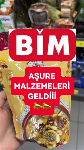 BİM ‘e Aşurelik Malzemeler geldiii 📣 📌16 Haziran Salı dan itibaren satışta Reklam değildir . İşbirliğim yoktur #bim #bim #indirim #bimaktüelürünler #asure