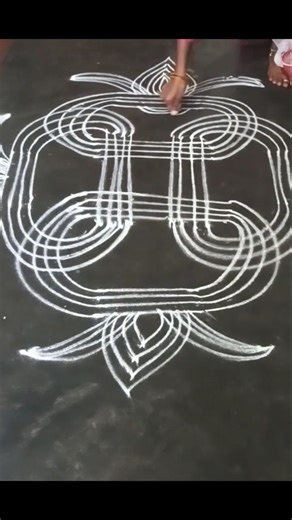 Sankranthi muggulu simple #sankranthi muggulu #simple sankranthi designs