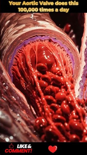 Inside the Human Heart: Aortic Valve in Action | Microscopic Blood Flow | 34
