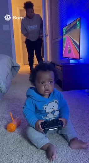 Baby Cursing Humor: A Playful Moment