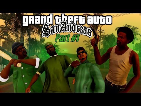 GTA San Andreas Walkthrough Part 1 (I Never Played This Game Before!)