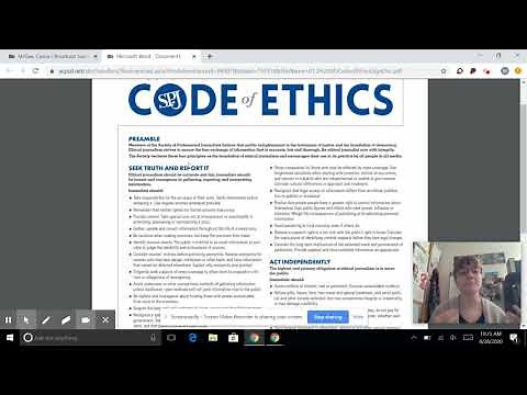SPJ Code of Ethics for Journalists