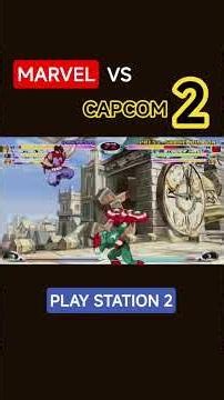 MARVEL VS CAPCOM 2 )( PS2 GAMEPLAY