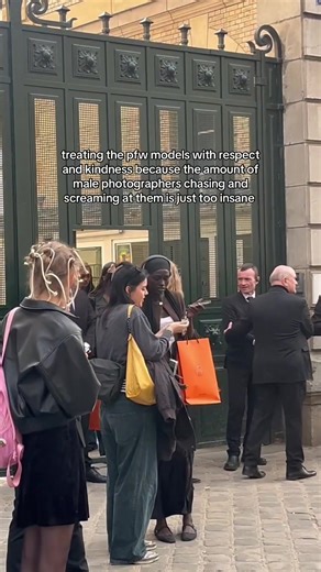 Respect for PFW Models During Fashion Week