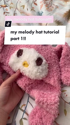 My Melody Hat Crochet Tutorial | 10K Followers Special!