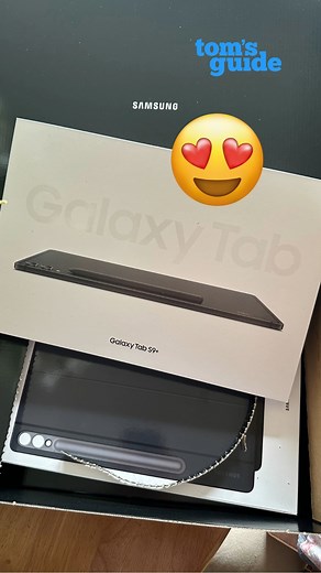 Unboxing the Galaxy Tab S9 ! 👏 📱You know it's good when our phones writer Elliot Mulley-Goodbarne chooses it as his personal tablet 👍. The S9 has a number of welcome upgrades, but not as many as its sibling slate — the Samsung Galaxy Tab S9. Check out the S9 hands-on review on Tom's Guide. #GalaxyTabS9Series #GalaxyTabS9 #GalaxyTabS9Plus #unboxing | Tom's Guide