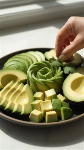4 Ways To Cut An Avocado - Slices, Cubes & Rose Trick! | DTFI