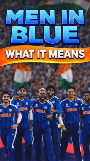 Why team india is called Men In Blue | Cricket talks | Cricket updates | #trending #cricketnews