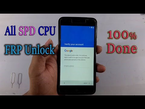 How To Unlock FRP All Spreadtrum (SPD) CPU?? 100% Done