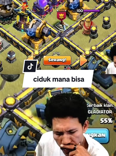 ciduk mana bisa #clashofclans #fyp #cidukwarrior