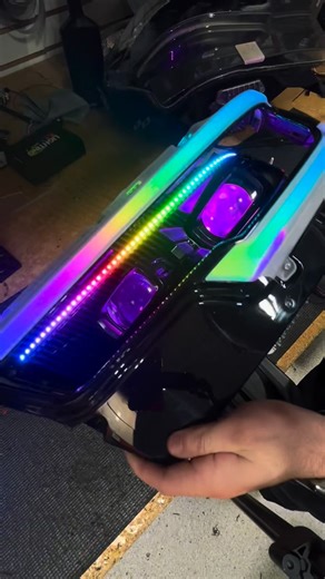 The Lab by Lighting Trendz on Instagram: "🚚 These TRX headlights didn’t come to play — they came to evolve 🔥 Shipped in and trusted to THE LAB, we’re giving them the full transformation treatment: custom internals, precision mounting, and that signature glow that hits different 👊 No shortcuts. No gimmicks. Just clean, mean, and built to turn heads day or night. 💬 What do you think we’re cooking in the lab next?! ⚡ Built. Tested. Sealed. 🛒 Check out more custom work at LightingTrendz.com #Th