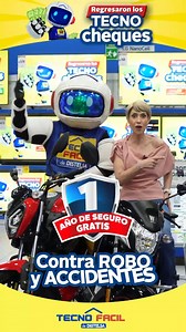 Regresaron los Tecno Cheques 😎💵 #PilasPues compra la moto que siempre quisiste 😎 y pregunta por nuestras facilidades de pago 🏍️💥 ✉ Compra por WhatsApp: https://wa.link/km6mwn 🎊 ✅Todas nuestras motos tienen 1 año de seguro GRATIS contra robos y accidentes 🔰 | TECNO FACIL