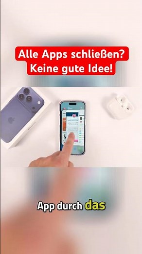 Warum du iPhone-Apps NICHT schließen solltest!
