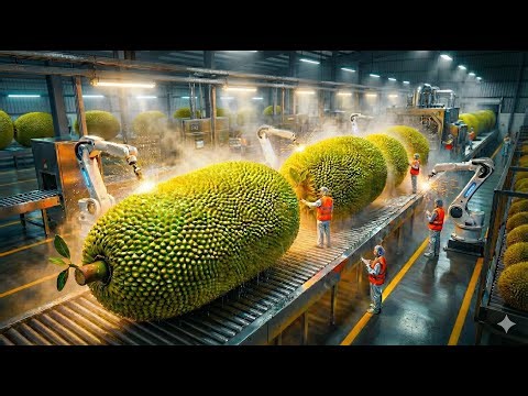 Inside a Jackfruit Chips Factory - How They Make the Perfect Crunch (Full Process)