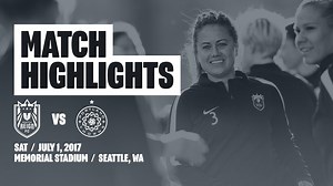🎥 For those keeping track Rapinoe = 9️⃣ goals. Check out the highlights from tonight's match against Portland Thorns FC. | Seattle Reign FC
