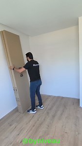 Installation d'armoire IKEA à 4 portes #ikea | byniveau
