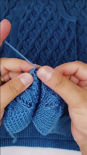 Sweater Knitting 🧶 Easy Method. #shorts