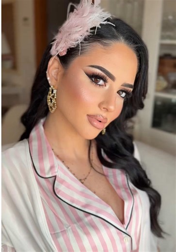 My Arabic Bride 🤍✨💄 #makeupartist #arabicmakeup #glow