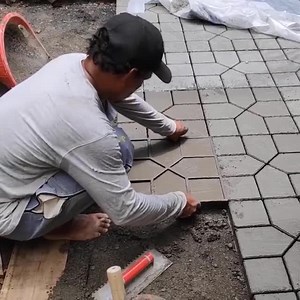 The process of making beautiful concrete tile floors | Handmade