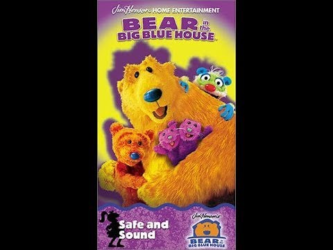 Opening to Bear In The Big Blue House Safe and Sound 2001 VHS