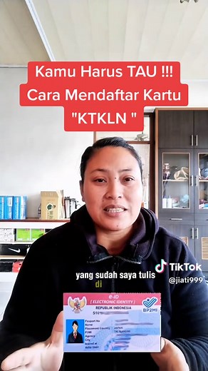 Panduan Mendaftar Kartu KTKLN Secara Online