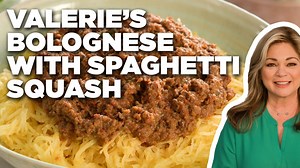 Valerie Bertinelli's Bolognese with Spaghetti Squash | Valerie's Home Cooking | Food Network - Italian Food