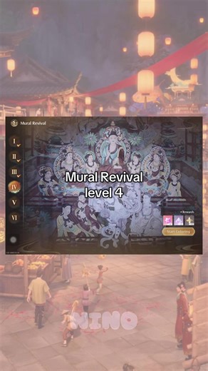 Mural Revival quest level 4 Coloring quest is my new favorite🙈 #infinitynikki #infinitynikkisea