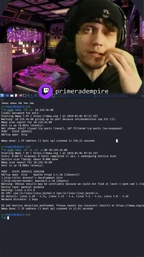 Performing directory busting (dirbusting) with gobuster #dirbusting #cybersecurity #twitch #short
