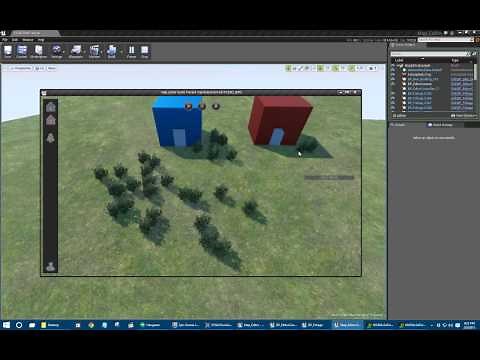 Unreal Engine 4 Map Editor in Blueprint