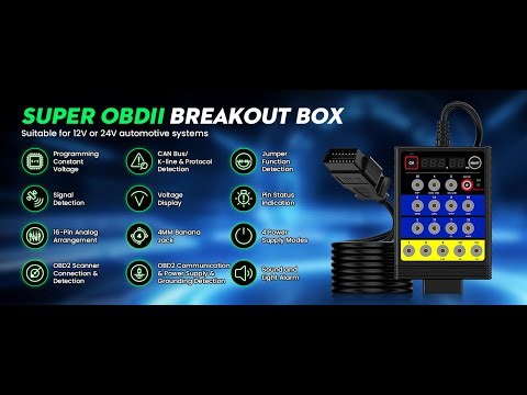 TRISCO Super OBD2 Breakout Box –