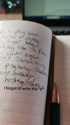 anybody else do this? #writing #writer #typing #handwriting #notetaking