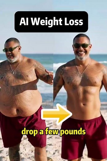AI Weight Loss Generator丨See Your Slim Look In 1 Photo