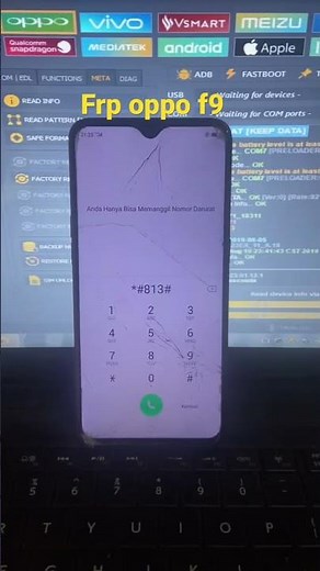 sangat mudah frp bypass oppo f9