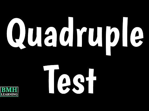 Quadruple Test | Quadruple Marker Test | Second Trimester Screen |