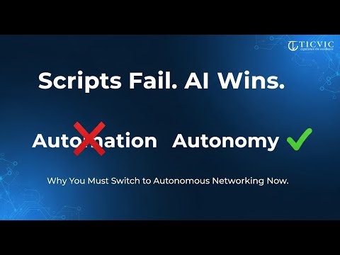 The Future of Networking Is Autonomous — Not Automated