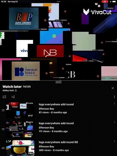 Logos everywhere add round