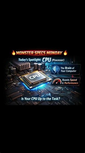 🔥 MONSTER SPECS MONDAY 🔥 | CPU